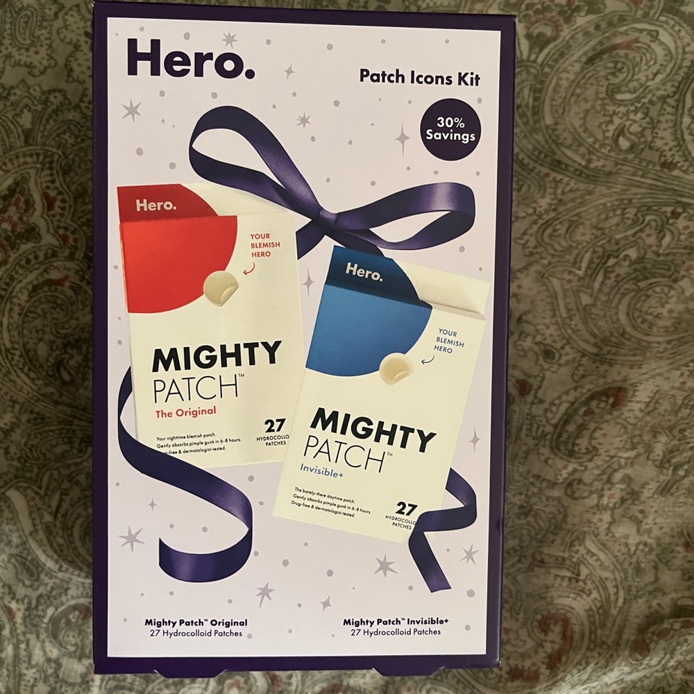 Mighty Patch Icons Kit - Red and Blue